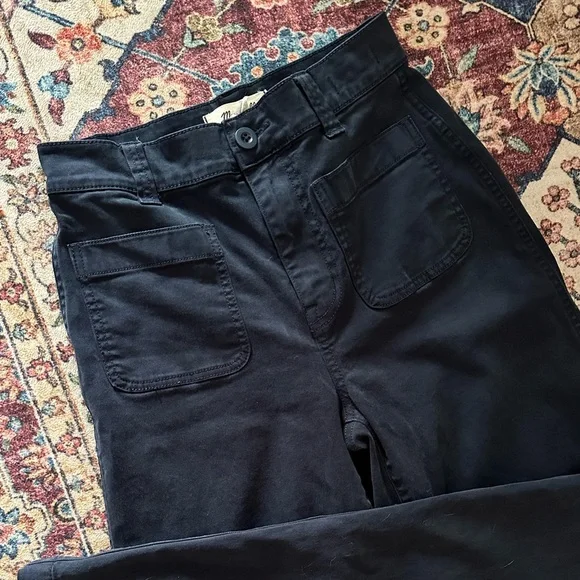 Madewell Navy Blue Emmett Pants - Picture 5 of 12